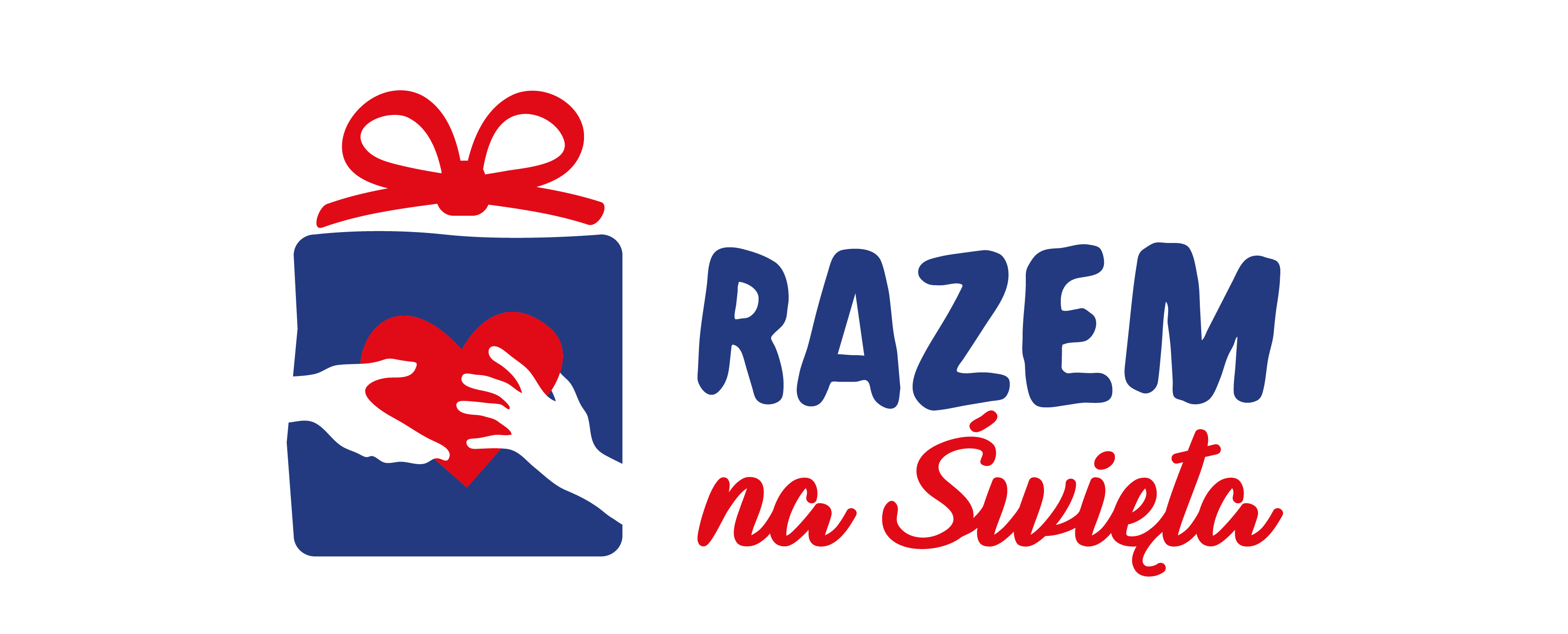 Logotyp akcji Razem na Swieta